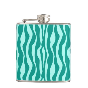 Cantil Bandas-zebra - Turquesa e Aqua