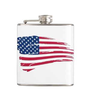 Cantil Bandeira Americana Rasgada