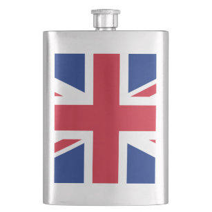 Cantil Bandeira britânica Flask