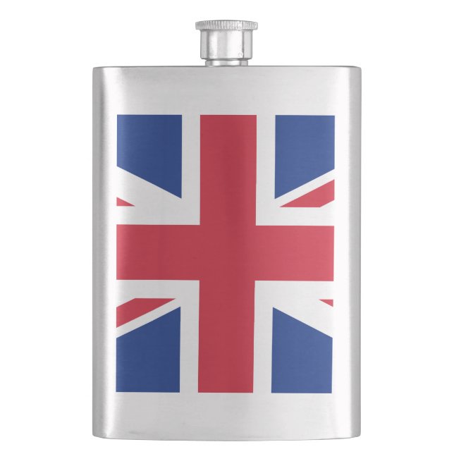 Cantil Bandeira britânica Flask (Frente)