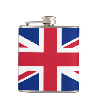 Cantil Bandeira britânica Flask