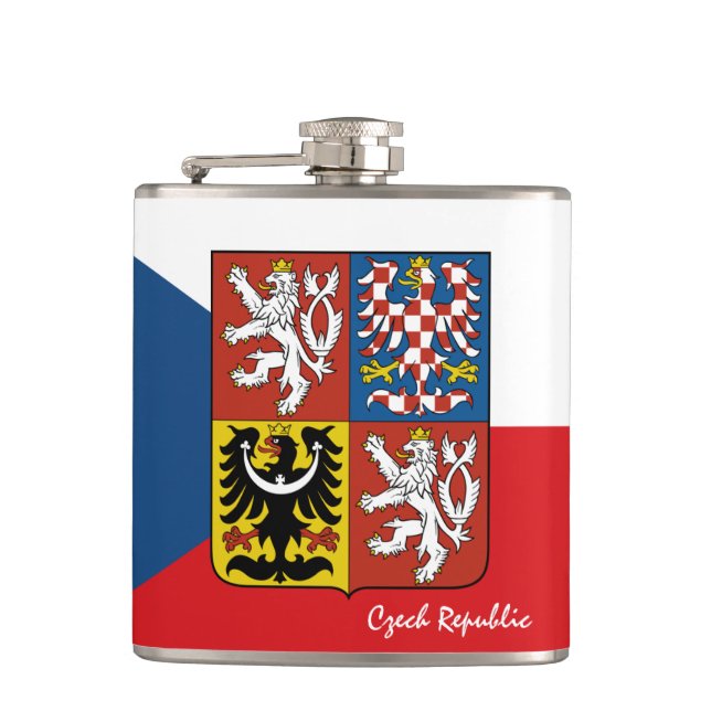 Cantil Bandeira Checa e viagem República Checa/adeptos de (Frente)