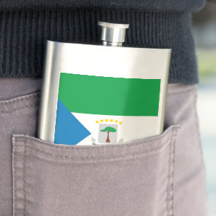 Cantil Bandeira da Guiné Equatorial