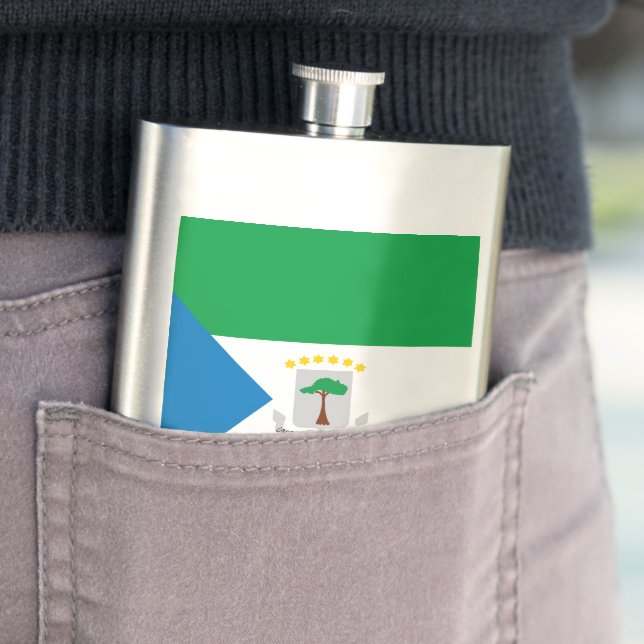 Cantil Bandeira da Guiné Equatorial (In loco)