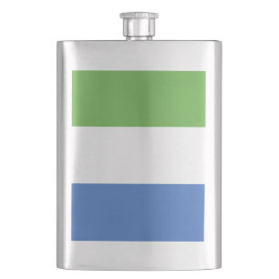 Cantil bandeira da Serra Leoa