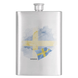 Cantil bandeira da Suécia