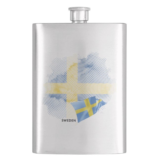 Cantil bandeira da Suécia (Frente)
