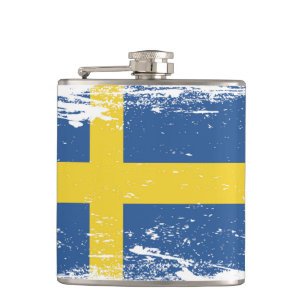 Cantil Bandeira da suecia do Grunge