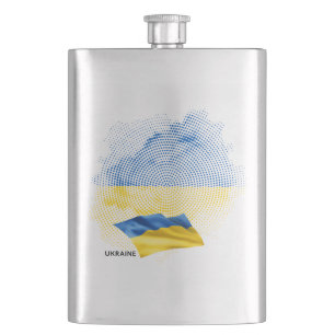 Cantil bandeira da Ucrânia