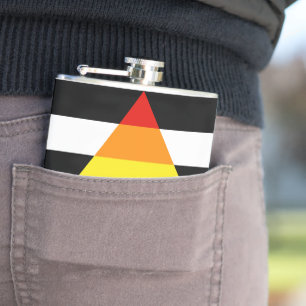 Cantil Bandeira de aliado straight da SlipperyJoe's arco-