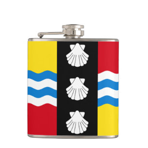 Cantil Bandeira de Bedfordshire Flask