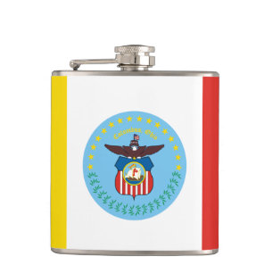 Cantil Bandeira de Columbus, Ohio Flask