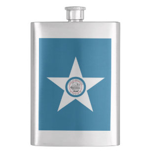 Cantil Bandeira de Houston, Texas Flask