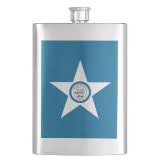 Cantil Bandeira de Houston, Texas Flask