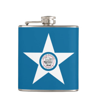 Cantil Bandeira de Houston, Texas Hip Flask