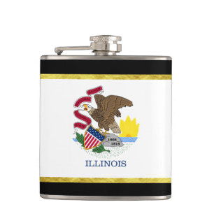 Cantil bandeira de Illinois