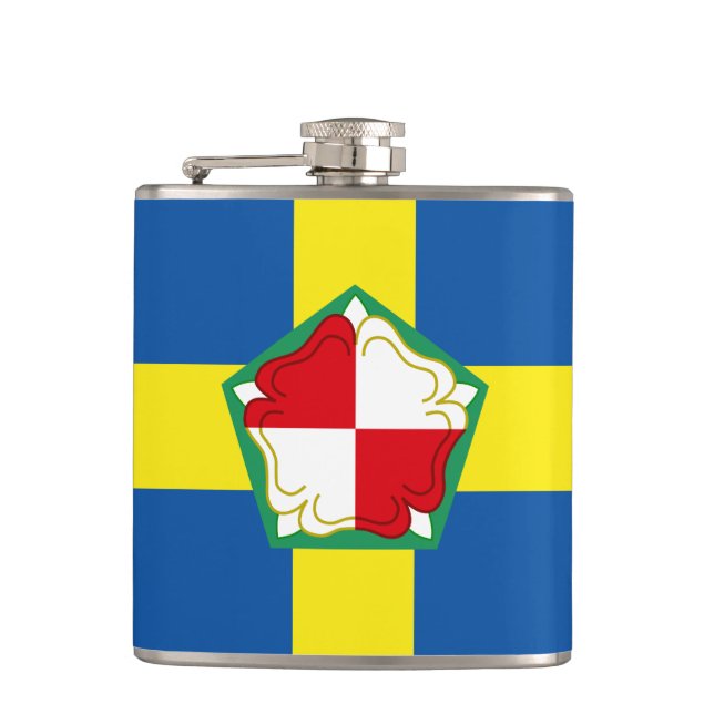Cantil Bandeira de Pembrokeshire Hip Flask (Frente)