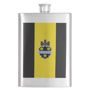 Cantil Bandeira de Pittsburgh, Pensilvânia Hip Flask