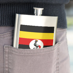 Cantil bandeira de Uganda