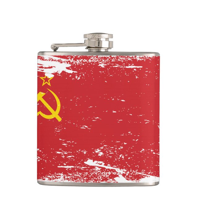 Cantil Bandeira de União Soviética do Grunge - URSS (Frente)