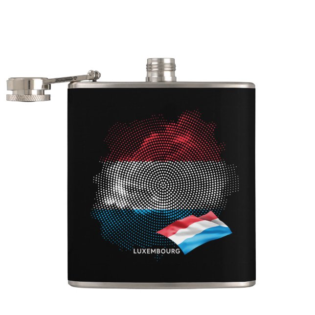 Cantil bandeira do Luxemburgo (Aberto)