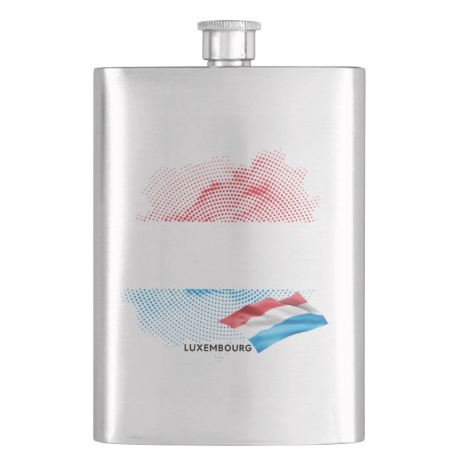 Cantil bandeira do Luxemburgo (Frente)