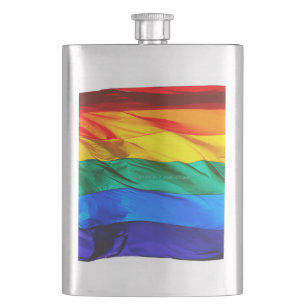 Cantil Bandeira do orgulho gay SlipperyJoe's ondulando ve