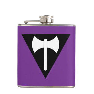 Cantil bandeira do orgulho lésbico SlipperyJoe feminista 