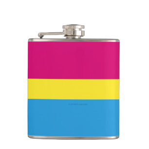 Cantil bandeira do orgulho pansexual SlipperyJoe rosa âmb