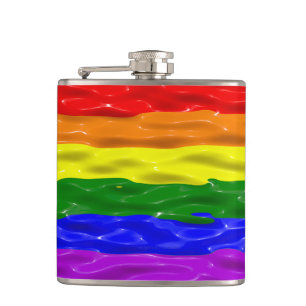 Cantil Bandeira do orgulho SlipperyJoe's líquido vermelho