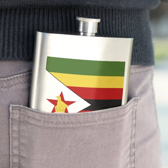 Cantil bandeira do Zimbábue (In loco)