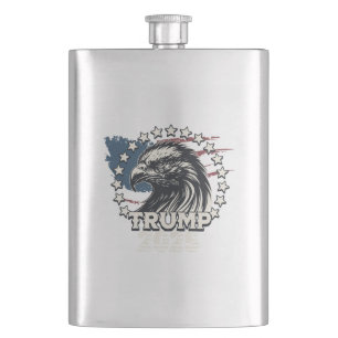 Cantil Bandeira dos Estados Unidos.Presidente Donald Trum