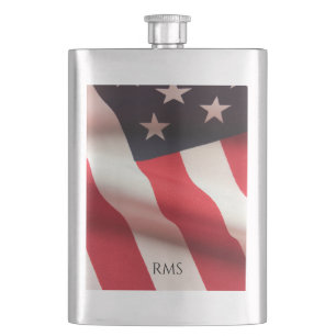 Cantil Bandeira dos Estados Unidos vertical