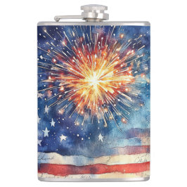 Cantil bandeira dos EUA. Promessa de Lealdade. 