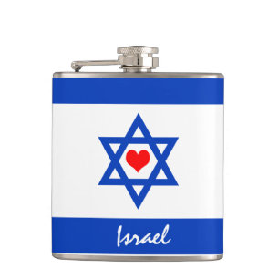 Cantil Bandeira e coração israelenses - viagem israelen