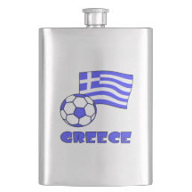 Bandeira Grega Bola de Futebol e Grécia