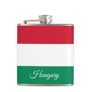 Cantil Bandeira húngara e férias Hungria/fãs desportiv