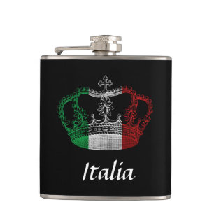 Cantil Bandeira Italia Flask