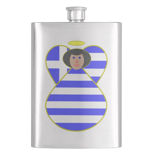 Cantil Bandeira Negra do Anjo da Grécia (Frente)