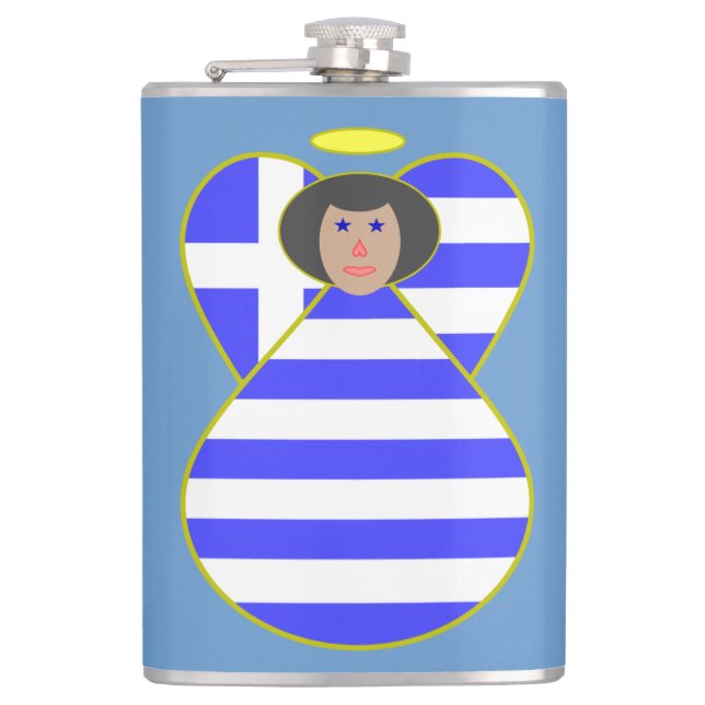 Cantil Bandeira Negra do Anjo da Grécia (Frente)