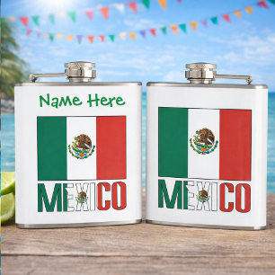 Cantil Bandeira Personalizada do México no Hip