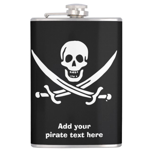 Cantil Bandeira pirata de Jolly roger (Frente)