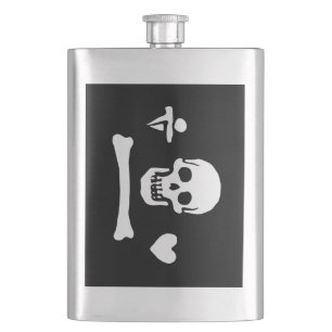 Cantil Bandeira Pirata Stede Bonnet Jolly Roger