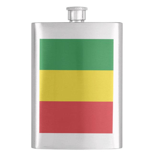 Cantil Bandeira Rastafarian Rasta Etiópia (Frente)