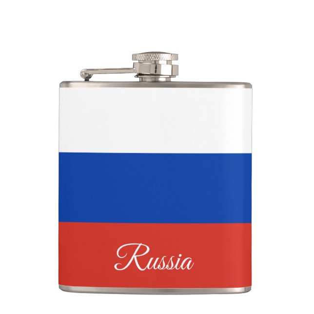 Cantil Bandeira Russa e viagem Rússia moda/fãs desportivo (Frente)