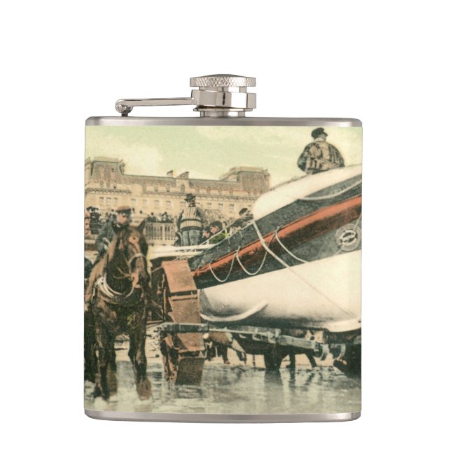 Cantil Barco salva-vidas que lança-se, Bridlington (1900) (Frente)