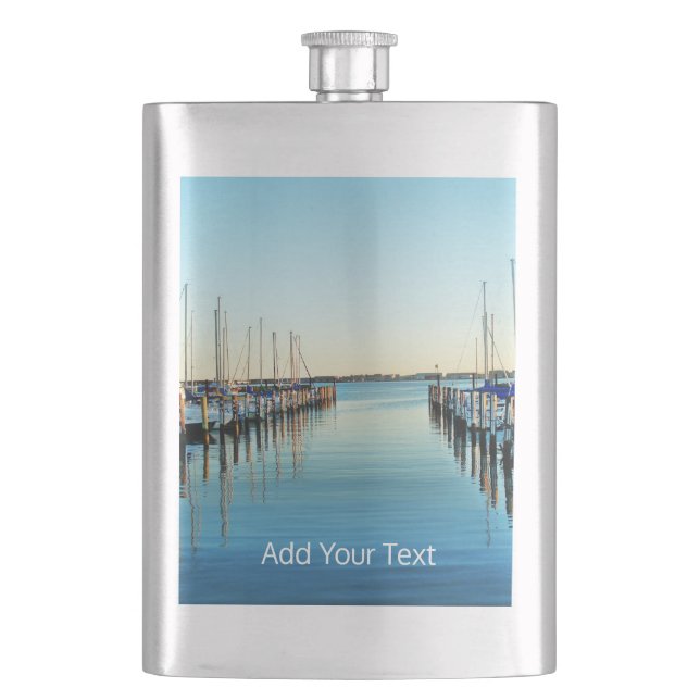 Cantil Barcos na Marina por Shirley Taylor (Frente)