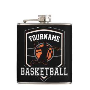 Cantil Basquetebol Personalizado Jogador NOME Enterrada d