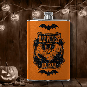 Cantil Bat Wings Elixir Orange e Black Glitter