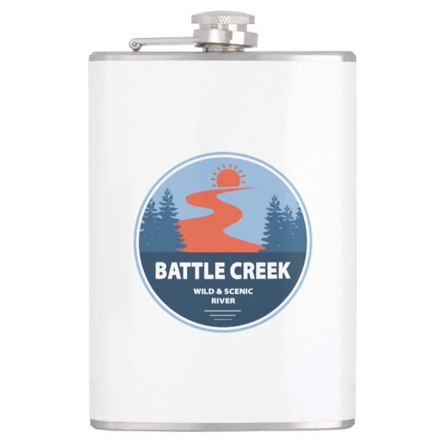 Cantil Batalha De Creek Wild E Scenic River Idaho (Frente)